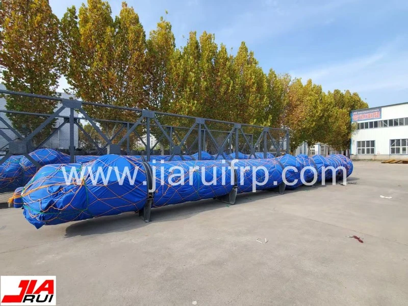 GRP drying tower will be shipped GRP drying tower will be shipped